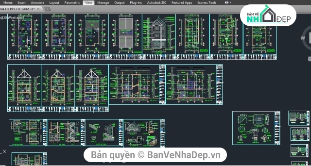 nhà 3 tầng 6x11.1m,kiến trúc nhà phố,bản vẽ nhà ở,kiến trúc 3 tầng,nhà phố 3 tầng,bản vẽ nhà phố 3 tầng