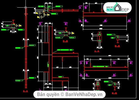 Bản vẽ chi tiết,nhà phố đầy đủ chi tiết,nhà xưởng,nhà 2 tầng đầy đủ,bản vẽ nhà xưởng 2 tầng