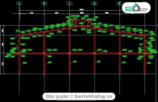 Bản vẽ chi tiết,nhà phố đầy đủ chi tiết,nhà xưởng,nhà 2 tầng đầy đủ,bản vẽ nhà xưởng 2 tầng