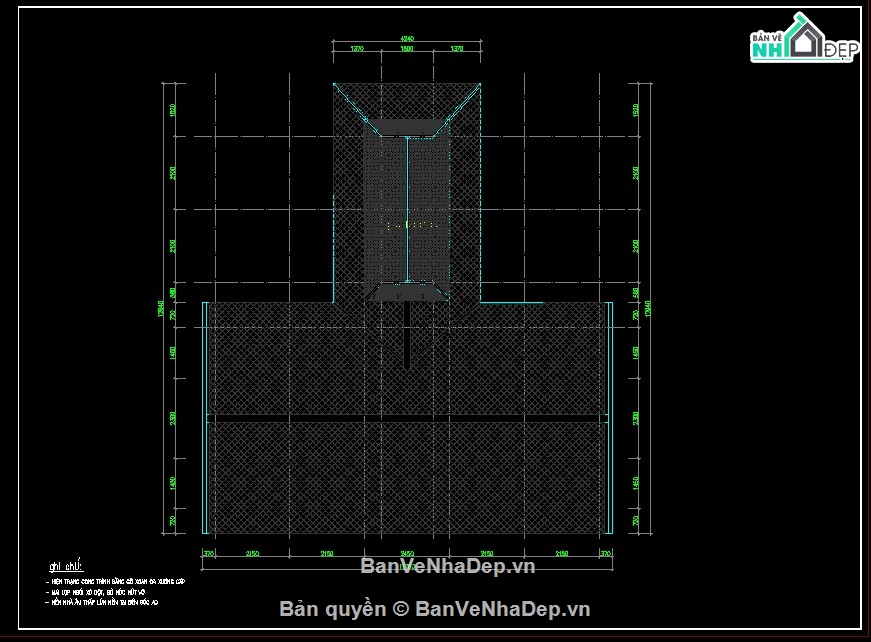 bản vẽ chùa đại tự,chùa đại tự file cad,autocad chùa đại tự,chùa đại tự file autocad,chùa đại tự 13x14m