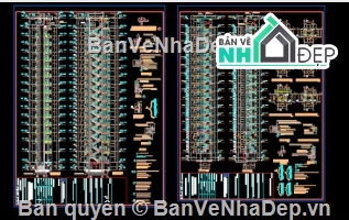 cad chung cư,File chung cư,chung cư