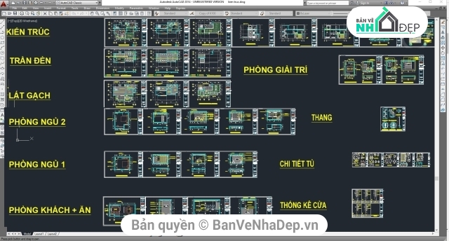 công trình kiến trúc,cad nội thất,trang trí nội thất,thiết kế nôi thất,bộ chi tiết nội thất nhà phố,bản vẽ nhà phố 10.8x15.2m