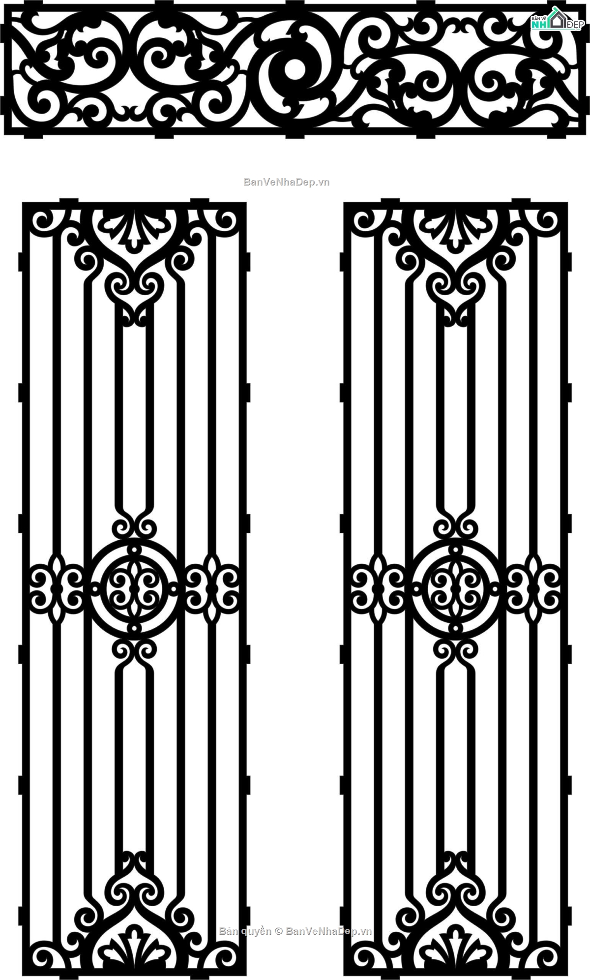 cửa sổ cắt cnc,vách dxf,vách ngăn cnc