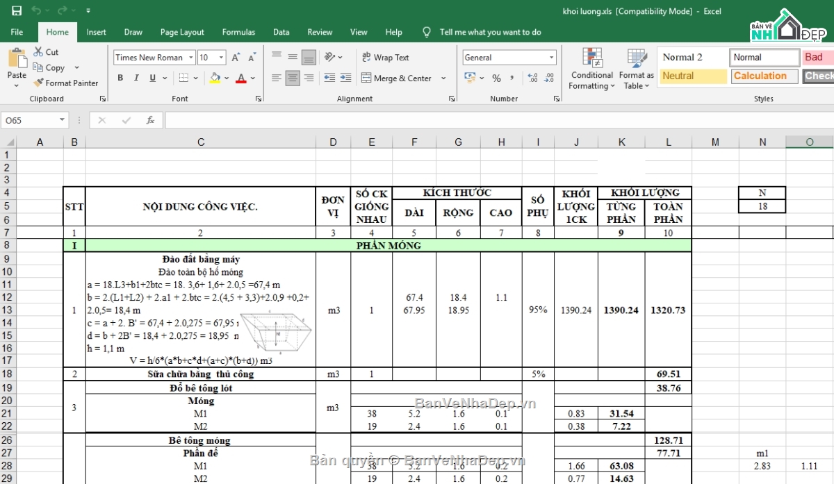 đồ án tổ chức thi công,đủ bản vẽ và thuyết minh,tính toán