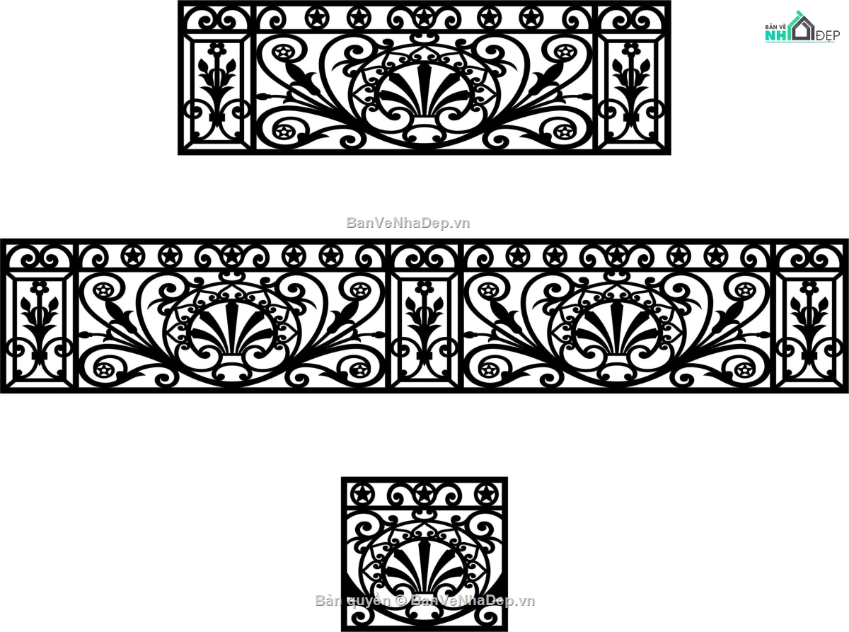 lan can cnc,File lan can cnc đẹp,File dxf lan can cnc đẹp