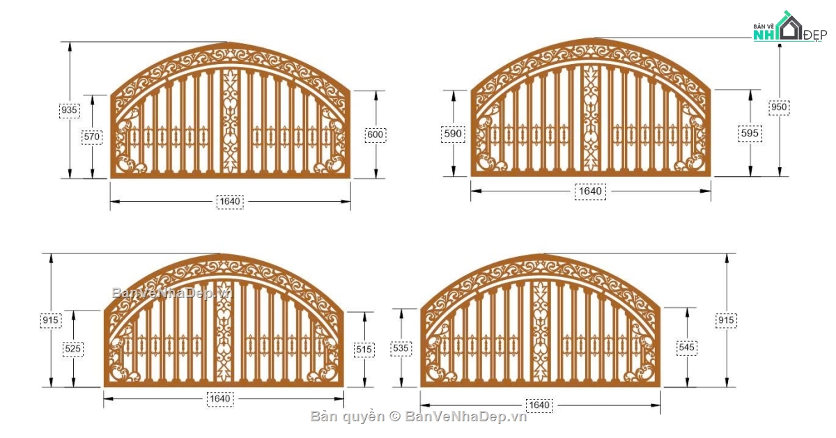 mẫu hàng rào,file dxf hàng rào,thiết kế hàng rào
