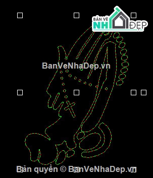 phật cnc,tay phật cnc,bàn tay phật cnc,file cnc bàn tay phật