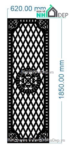 cổng cửa cnc,cổng cnc 1 cánh,File cổng 1 cánh cnc
