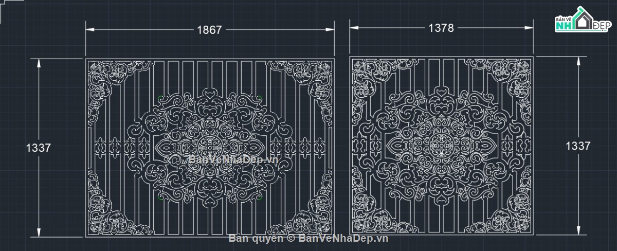 thiết kế hàng rào,hàng rào đẹp,hàng rào,cnc hàng rào