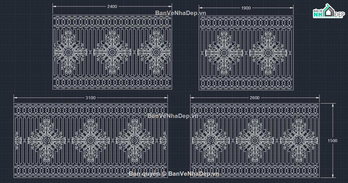File hàng rào cnc,hàng rào cnc,hàng rào 2d