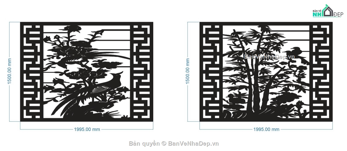 File tứ quý cnc,tứ quý cnc,cnc hàng rào,File hàng rào cnc,hàng rào tứ quý