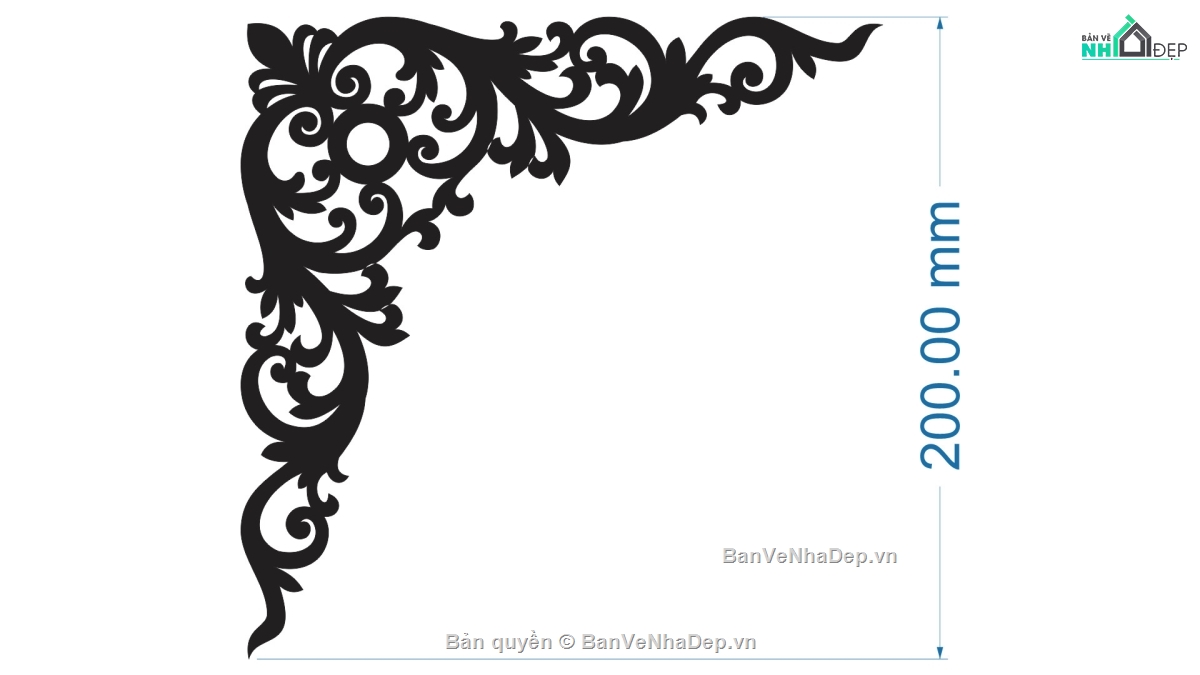 hoa góc cnc,mẫu cnc hoa góc,cnc hoa góc