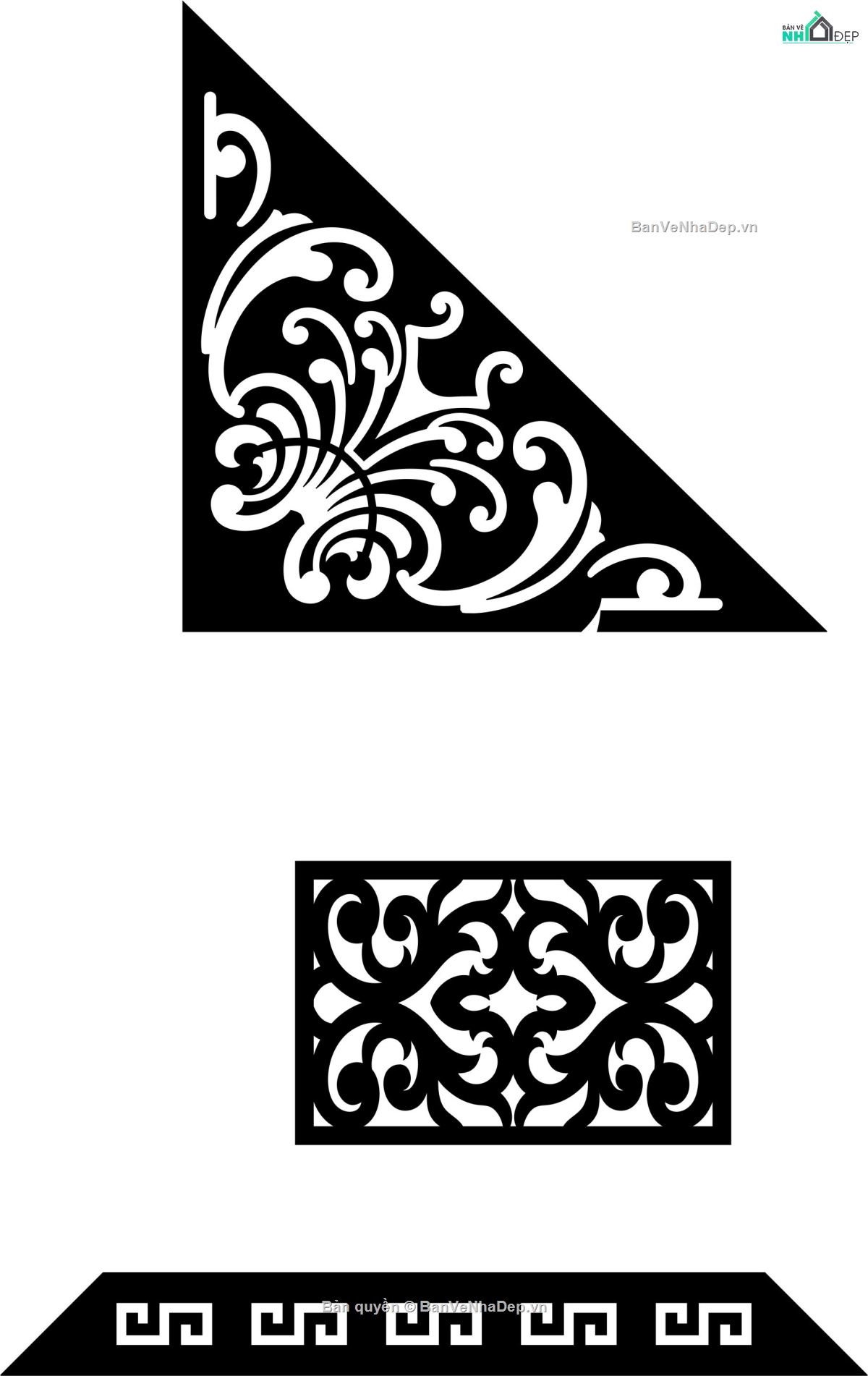 File hoa văn,hoa văn cổng,chi tiết hoa văn cổng