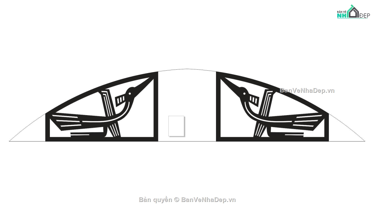 hoa văn cổng,hoa văn cnc,chim lạc cnc