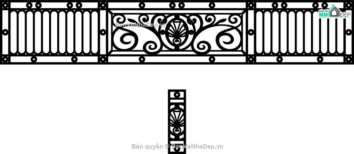 lan can cnc,lan can,lan can dxf,File dxf lan can
