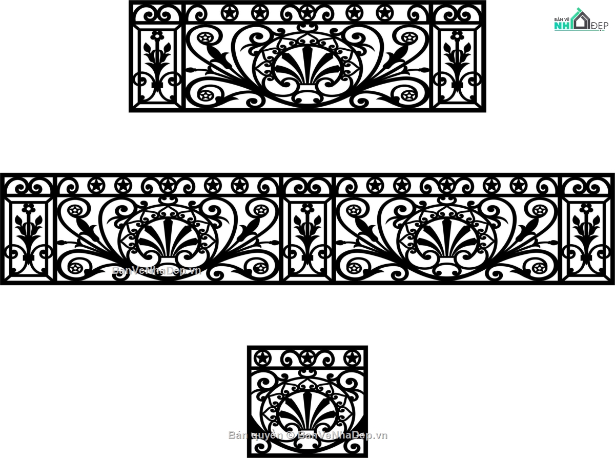 lan can cnc,File lan can cnc đẹp,File dxf lan can cnc