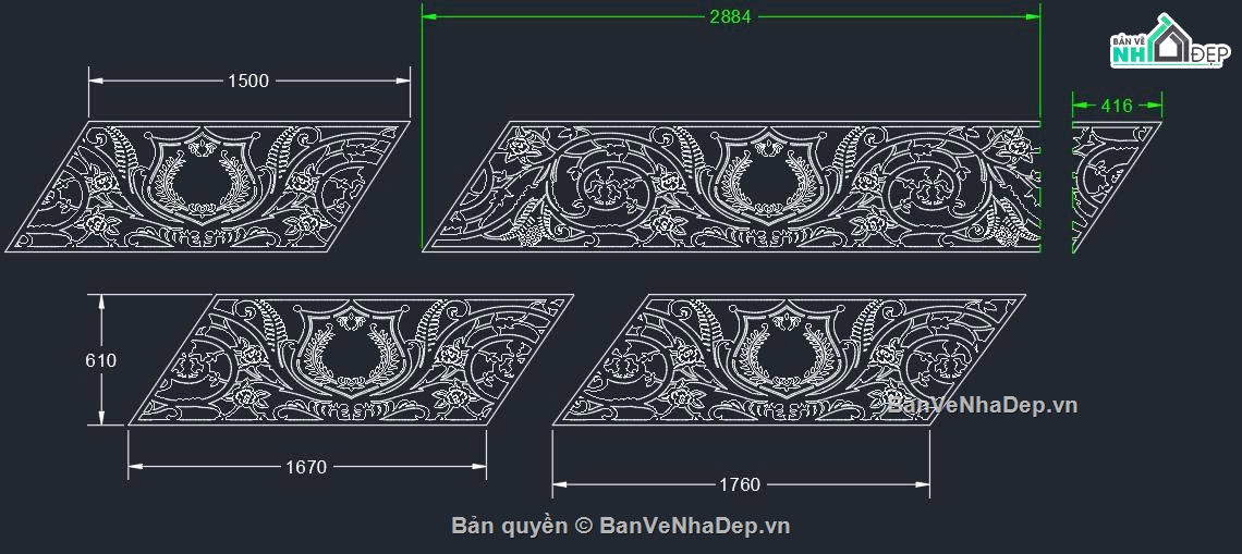 File lan can cnc đẹp,File dxf lan can cnc,mẫu cnc lan  can