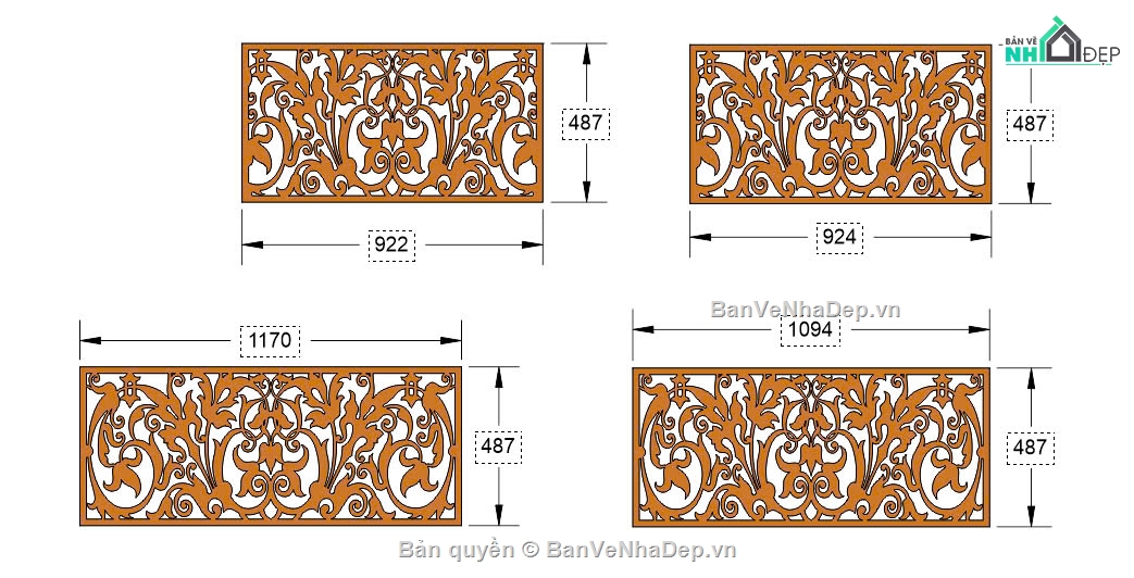 lan can cnc,lan can,lan can đẹp,lan can dxf