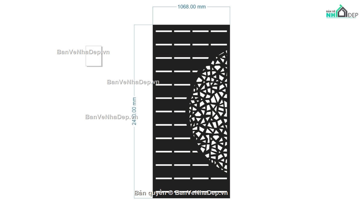 cổng 1 cánh,cnc cổng 1 cánh,mâu cổng 1 cánh
