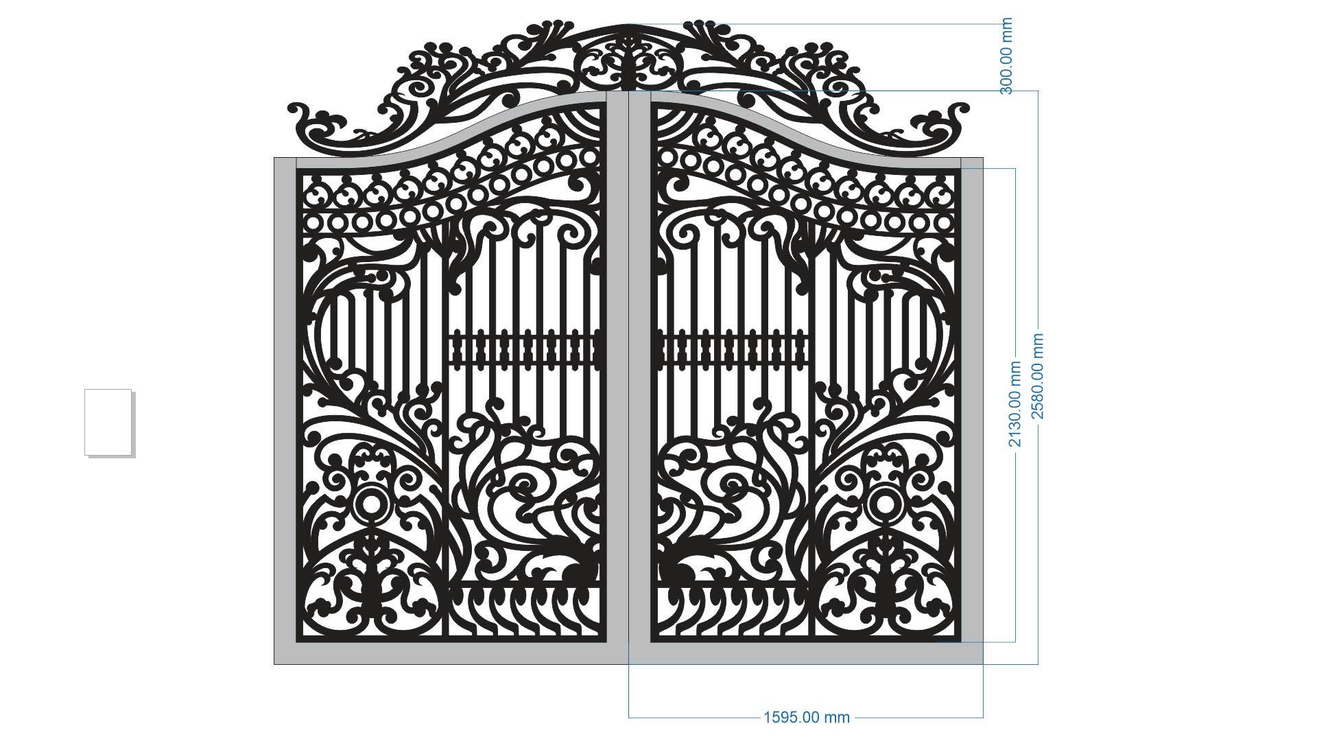 File cổng 2 cánh cnc,mẫu cnc cổng 2 cánh,file cổng 2 cánh