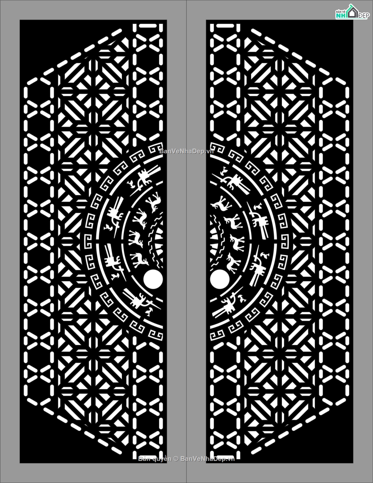 cổng 2 cánh,file cnc cổng 2 cánh,mẫu cổng 2 cánh