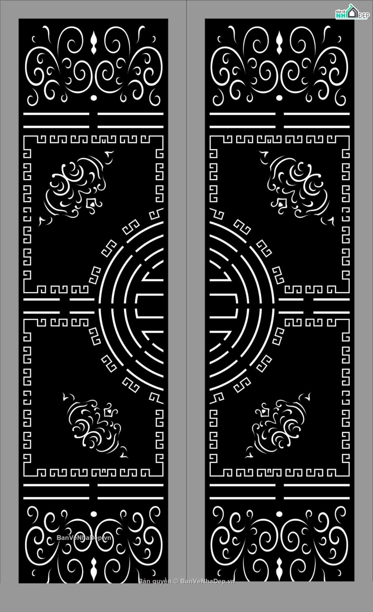 cổng 2 cánh cnc,file cnc cổng 2 cánh,mẫu cnc cổng 2 cánh