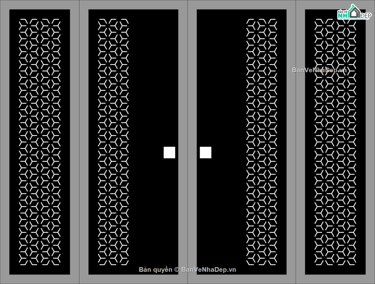mẫu cổng 4 cánh,cổng 4 cánh cnc,File cổng 4 cánh