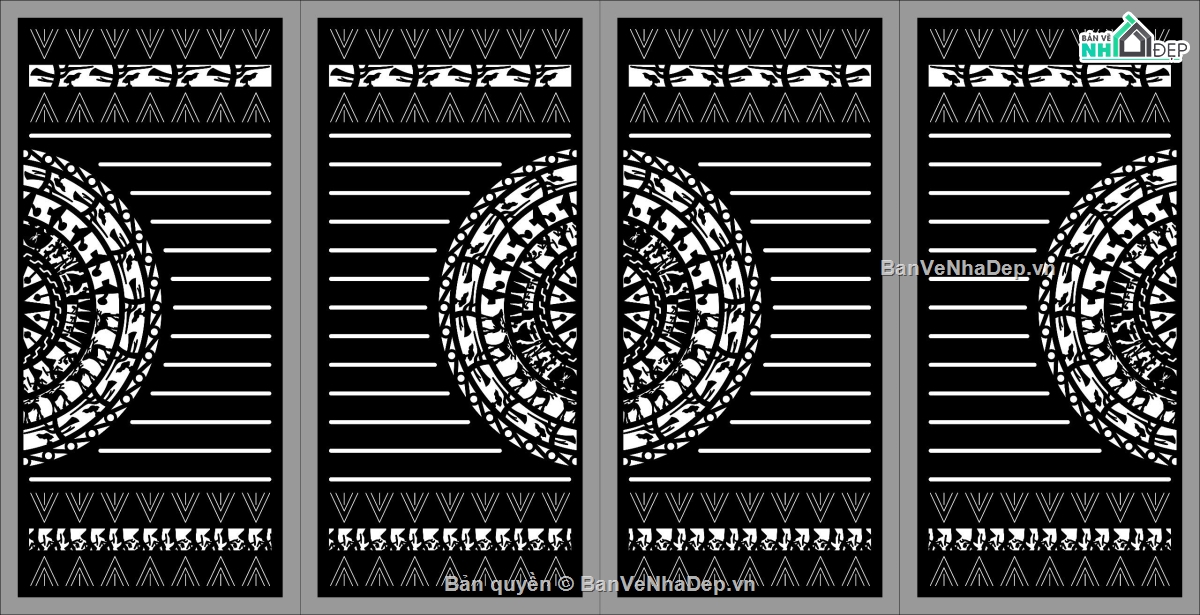 mẫu cổng 4 cánh,file cổng 4 cánh cnc,cnc cổng 4 cánh