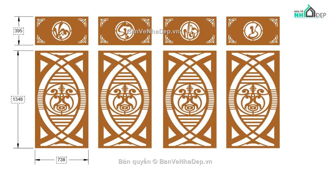 mẫu cổng 4 cánh,vạn sự như ý,cổng 4 cánh cnc