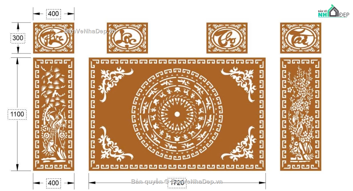 phúc lộc thọ,cổng tài lộc,cổng phúc lộc thọ tài