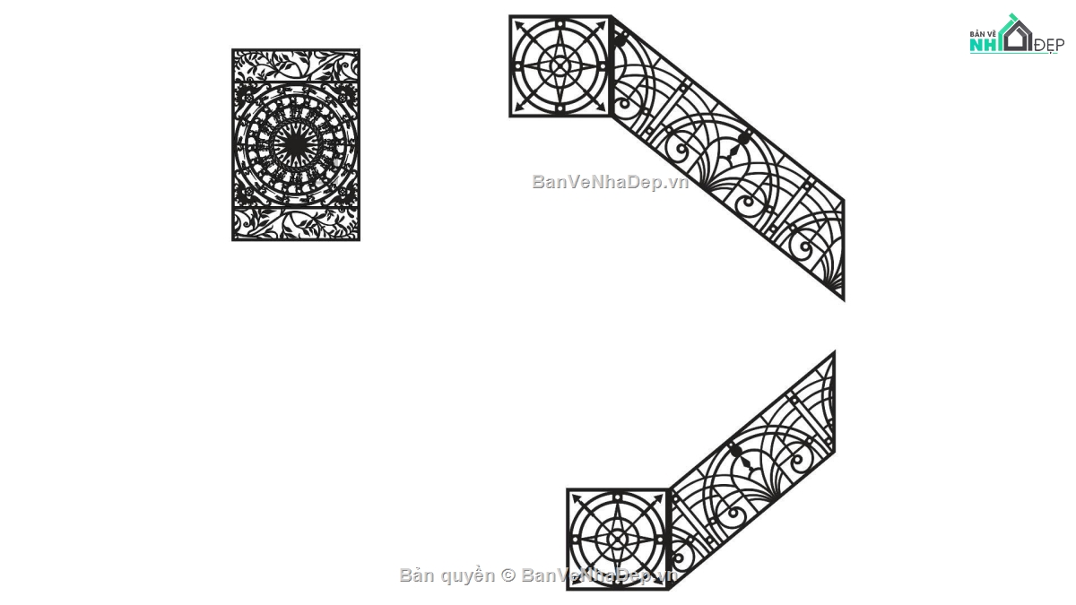 lan can cầu thang,lan can,lan can cnc,lan can dxf