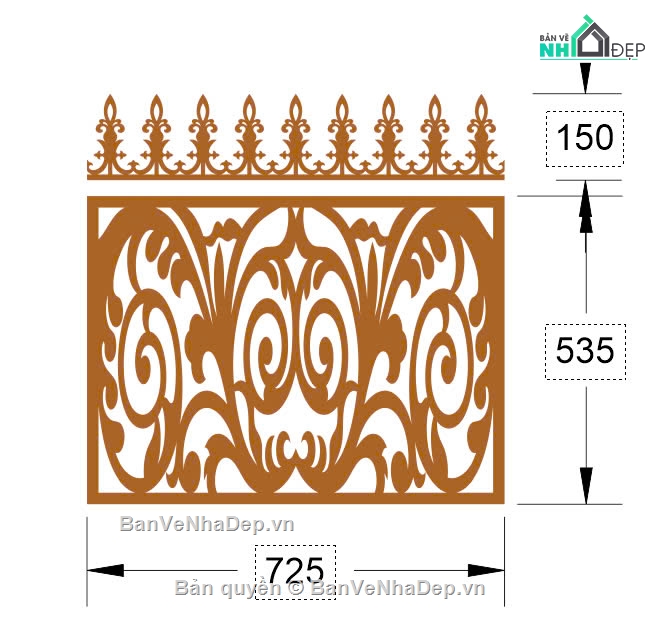 lan can cnc,lan can,mẫu lan can cnc,mẫu cnc lan can