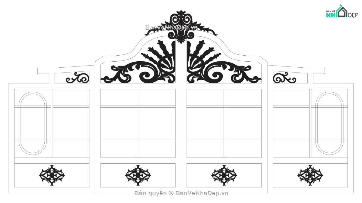 File hoa văn,hoa văn cổng,chi tiết hoa văn