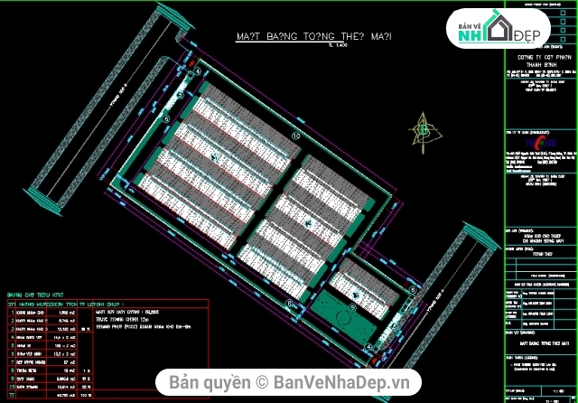 bản vẽ thiết kế,bản vẽ nhà xưởng,thiết kế nhà xưởng