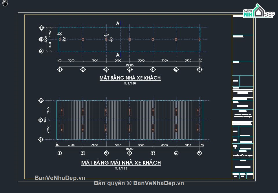 nhà bảo vệ,nhà để xe,bản vẽ nhà