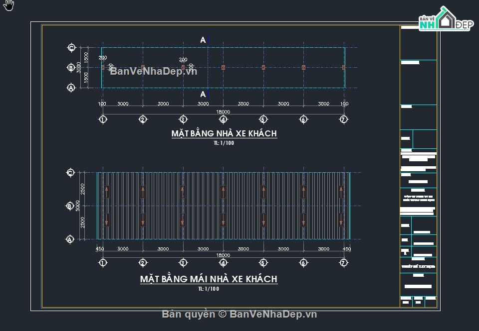 nhà bảo vệ,nhà để xe,bản vẽ nhà