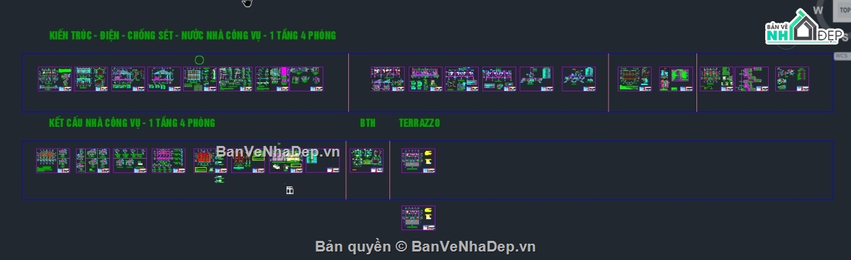 kiến trúc nhà công vụ,nhà công vụ,nhà công vụ cnc