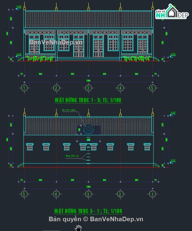 kiến trúc nhà công vụ,nhà công vụ,nhà công vụ cnc