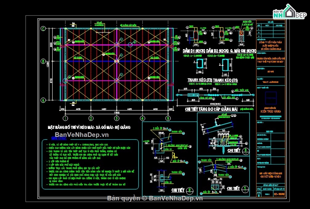 CAD nhà xưởng,CAD nhà để xe,bản vẽ nhà xưởng