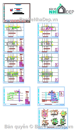 File cad,File thiết kế,dự toán,nhà phố 3 tầng,nhà 5 tầng,kiến trúc 5 tầng