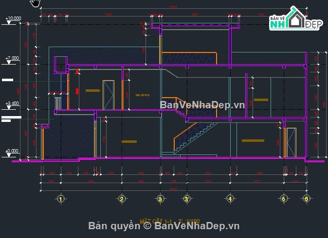 kiến trúc 2 tầng,kiến trúc nhà 2 tầng,nhà phố 5x20m