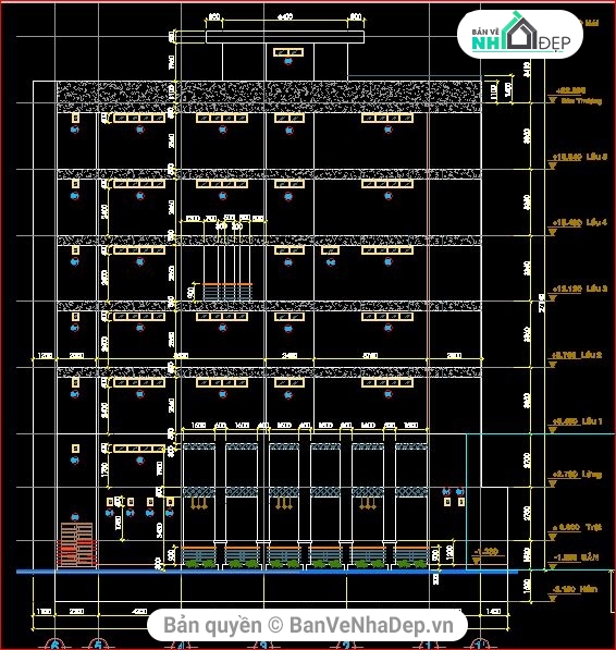 trung tâm thương mại,trung tâm thương mại Đại phát Hàng,kiến trúc trung tâm thương mại,File cad trung tâm thương mại