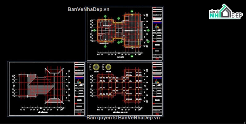 thiết kế đình làng,cad đình làng,đình làng