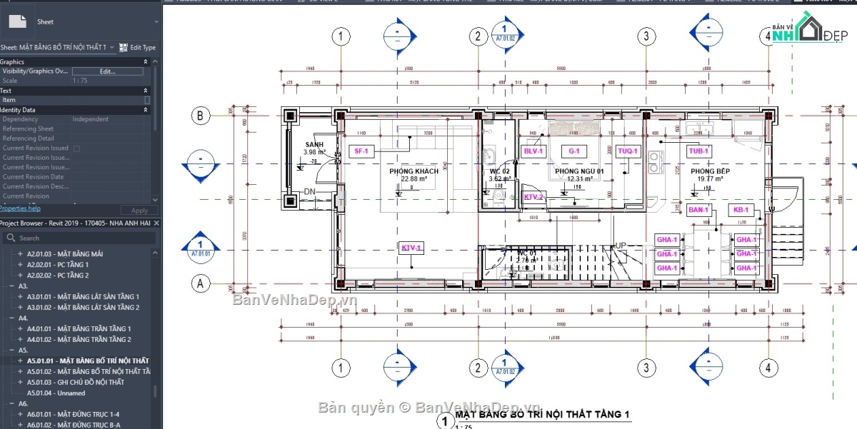 biệt thự mái nhật revit,file revit biệt thự 2 tầng mái nhật,biệt thự 2 tầng mái nhật revit,bản vẽ biệt thự 2 tầng revit