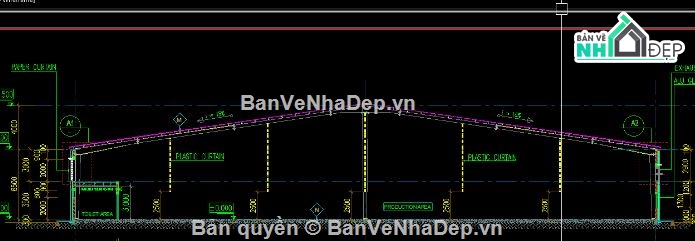 nhà xưởng,xưởng công nghiệp,nhà xưởng công nghiệp,nhà xưởng file cad
