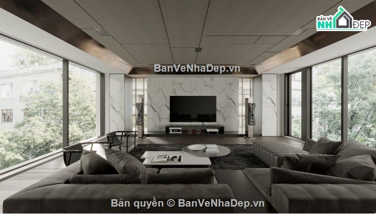 Model 3d phòng khách,phòng khách 3d,file su phòng khách