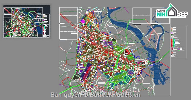 File Cad Quy hoạch,Quy hoạch Chung Dĩ An,File CAD Kiên trúc sư quy hoạch,Tải File Cad Quy Hoạch