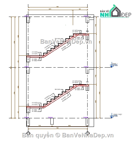 thiết kế biệt thự,biệt thự 3 tầng,revit biệt thự 3 tầng 8x13.5m,kiến trúc nhà phố 3 tầng,kêt cấu biệt thự,revit nhà 3 tầng