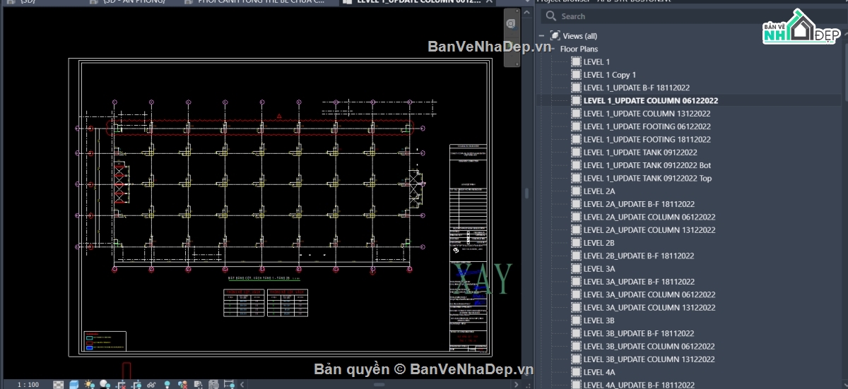 mặt bằng,nhà 5 tầng,nhà 3 tầng,kết cấu,tòa nhà 8 tầng,revit