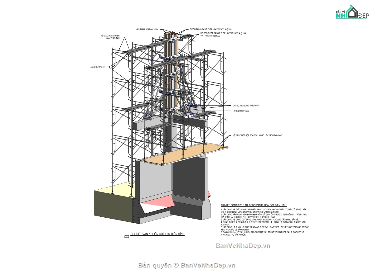 Revit BPTC,BPTC Bể nước ngầm,BPTC Silo Ngầm